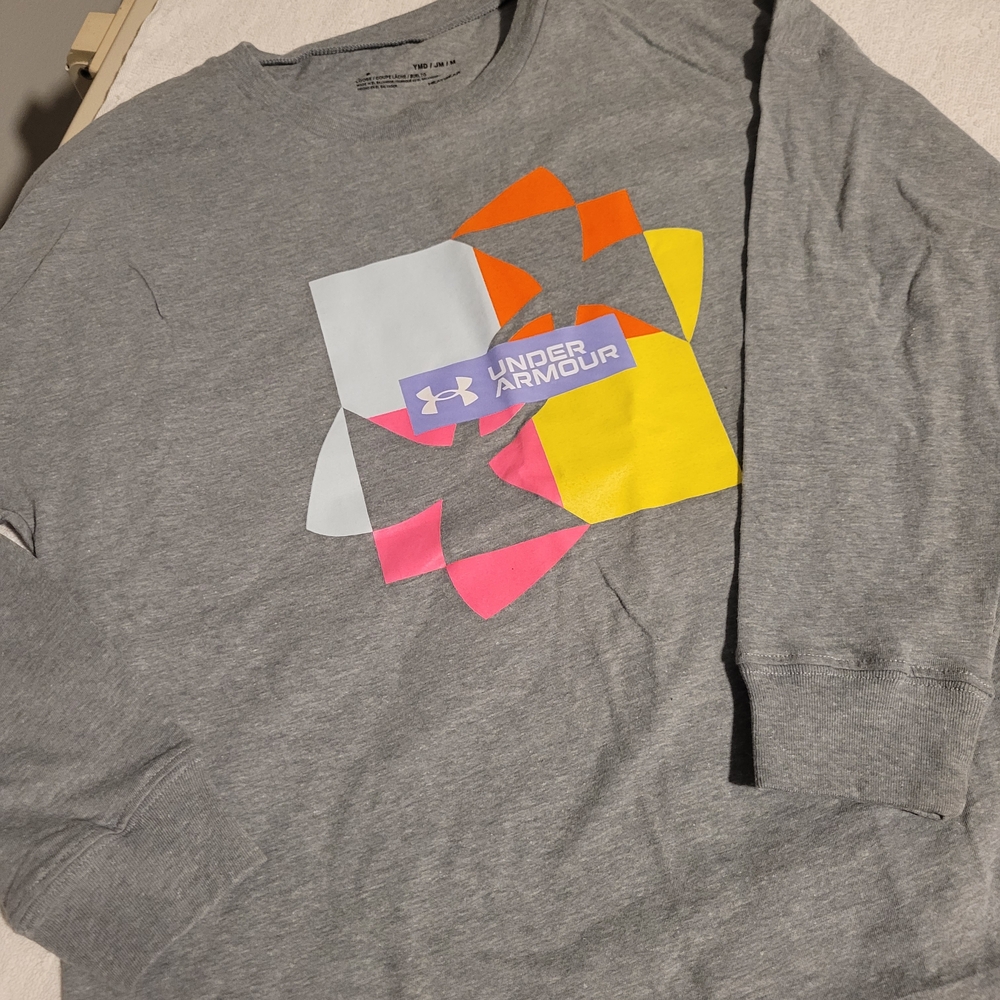Under Armour Gray Graphic Sweatshirt
